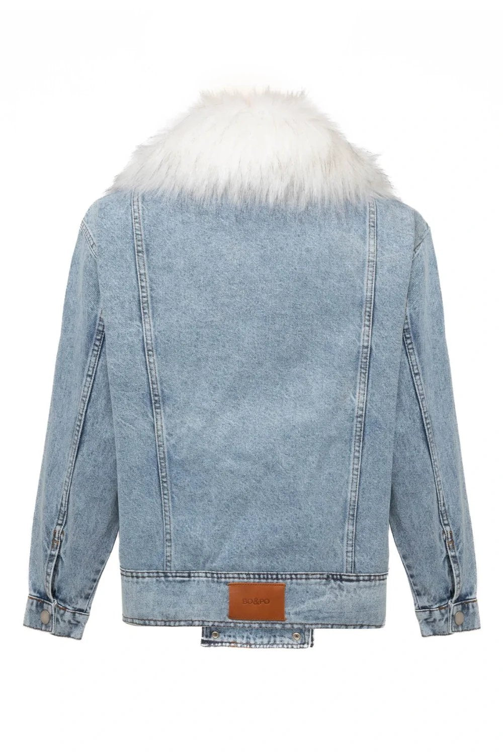 Bo&Po-Vega Denim Jacket-Dış Giyim-3-milagron.live