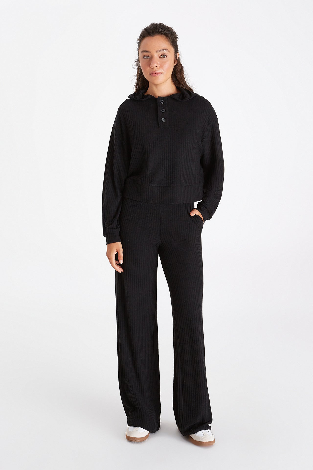 Boboist-Boboist Doris Sweatshirt Doris Düğme Detaylı Sweatshirt-Sweatshirt-4-milagron.live