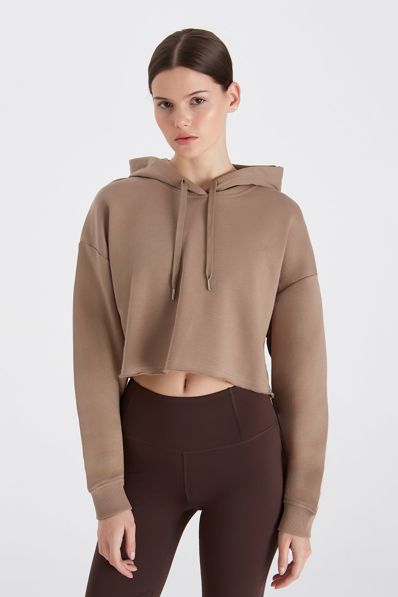 Boboist-Boboist Everly Sweatshirt Everly Kapüşonlu Kısa Sweatshirt-Sweatshirt-1-milagron.live