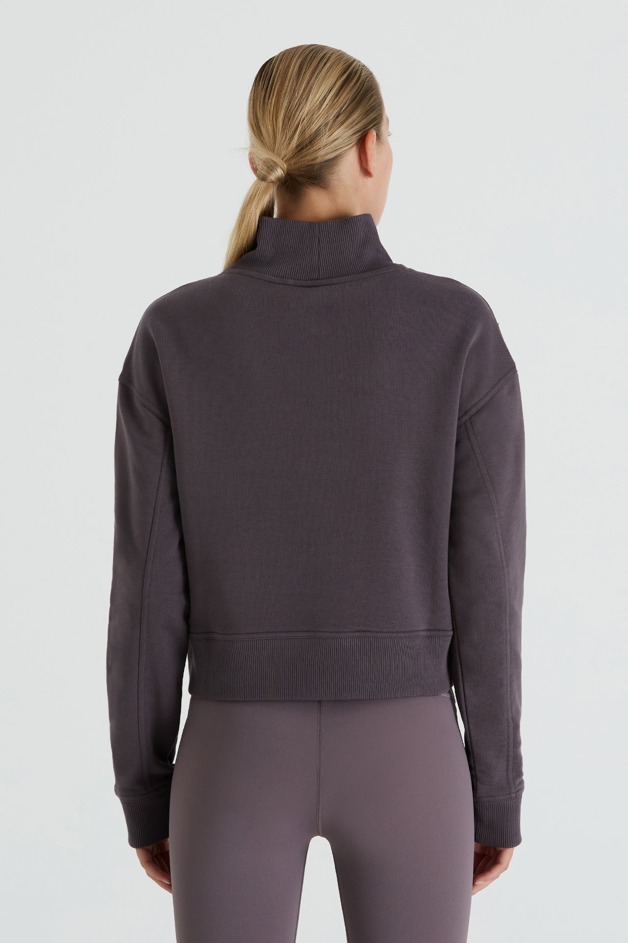 Boboist-Boboist Lori Sweatshirt Lori Dik Yaka Kısa Sweatshirt-Sweatshirt-2-milagron.live