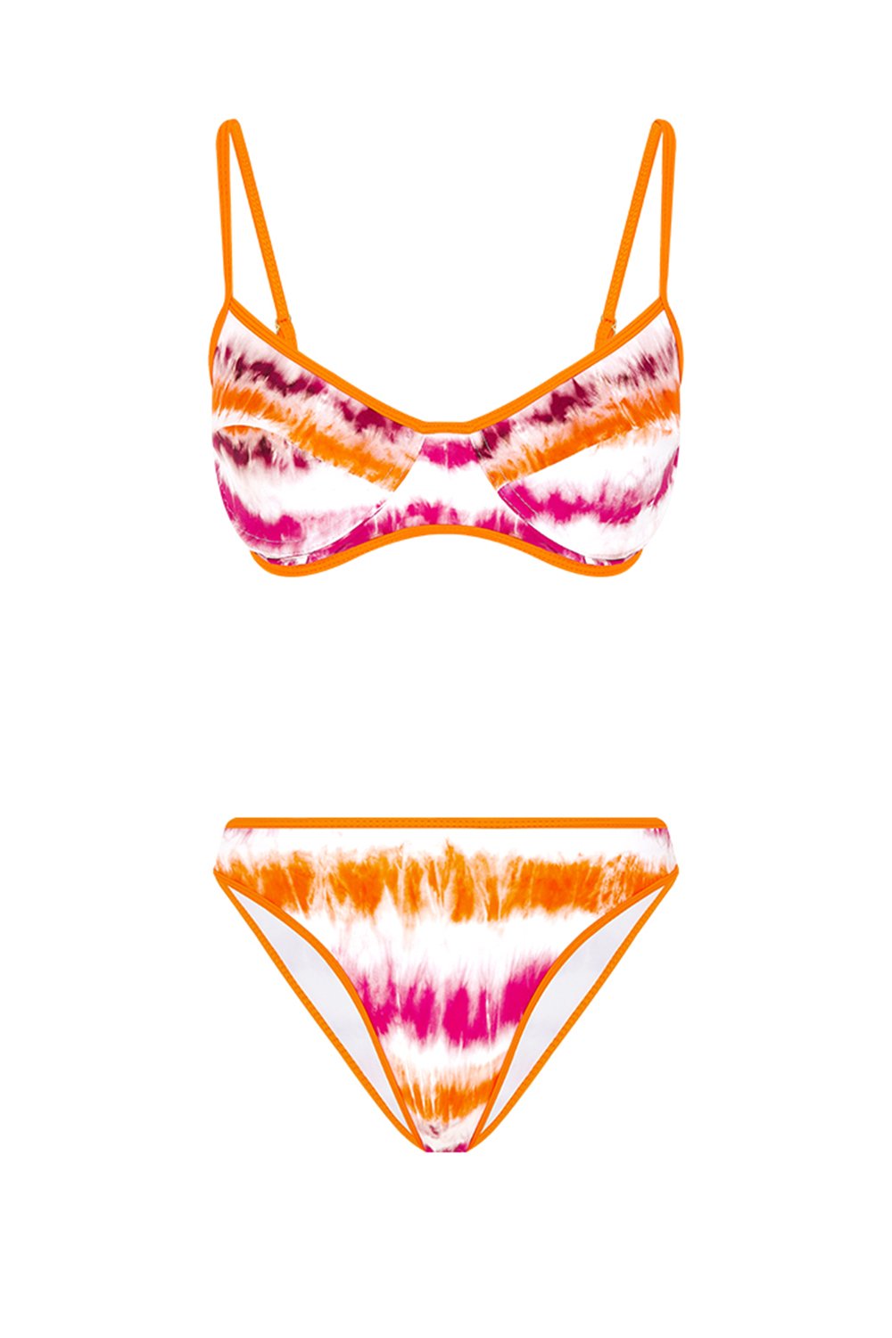 Bonesta-Fennec Gradient Orange Balenli Bikini Takımı-Bikini & Mayo-4-milagron.live