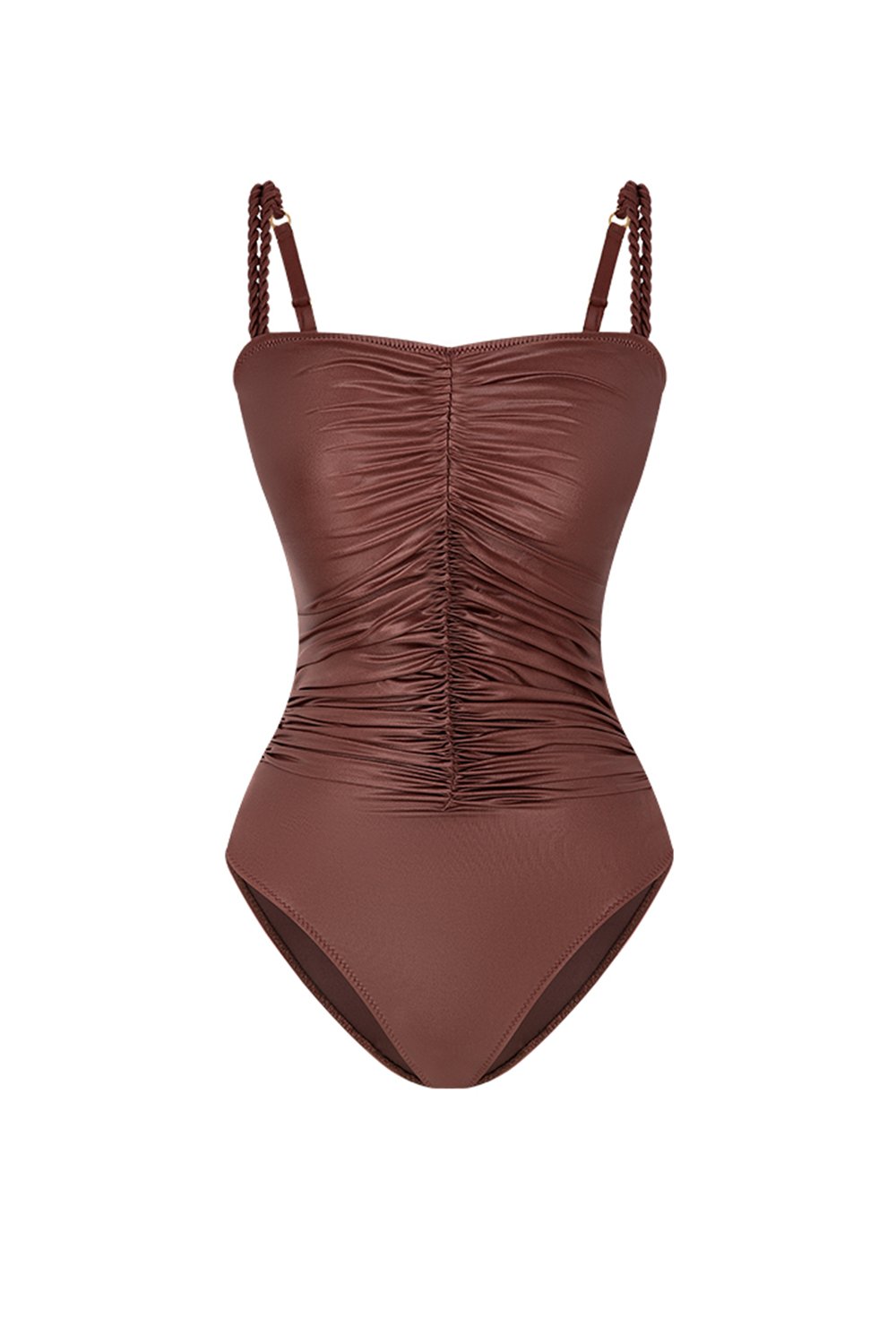 Bonesta-Hamada Burnt Umber Drapeli Straplez Mayo-Bikini & Mayo-8-milagron.live