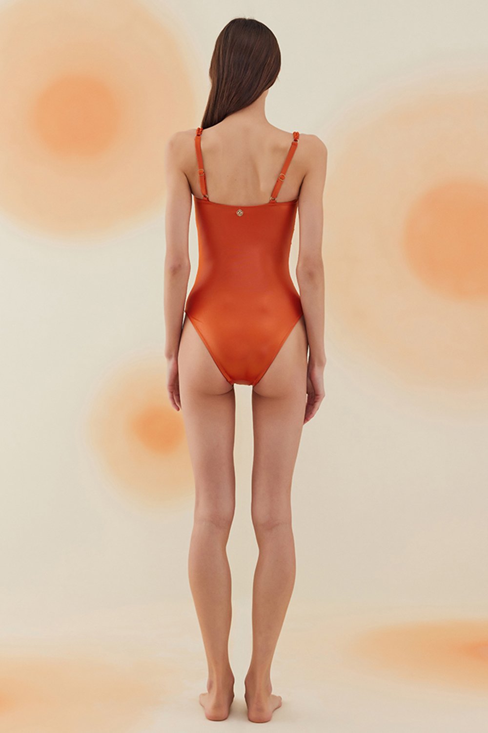 Bonesta-Hamada Flame Orange Drapeli Straplez Mayo-Bikini & Mayo-3-milagron.live