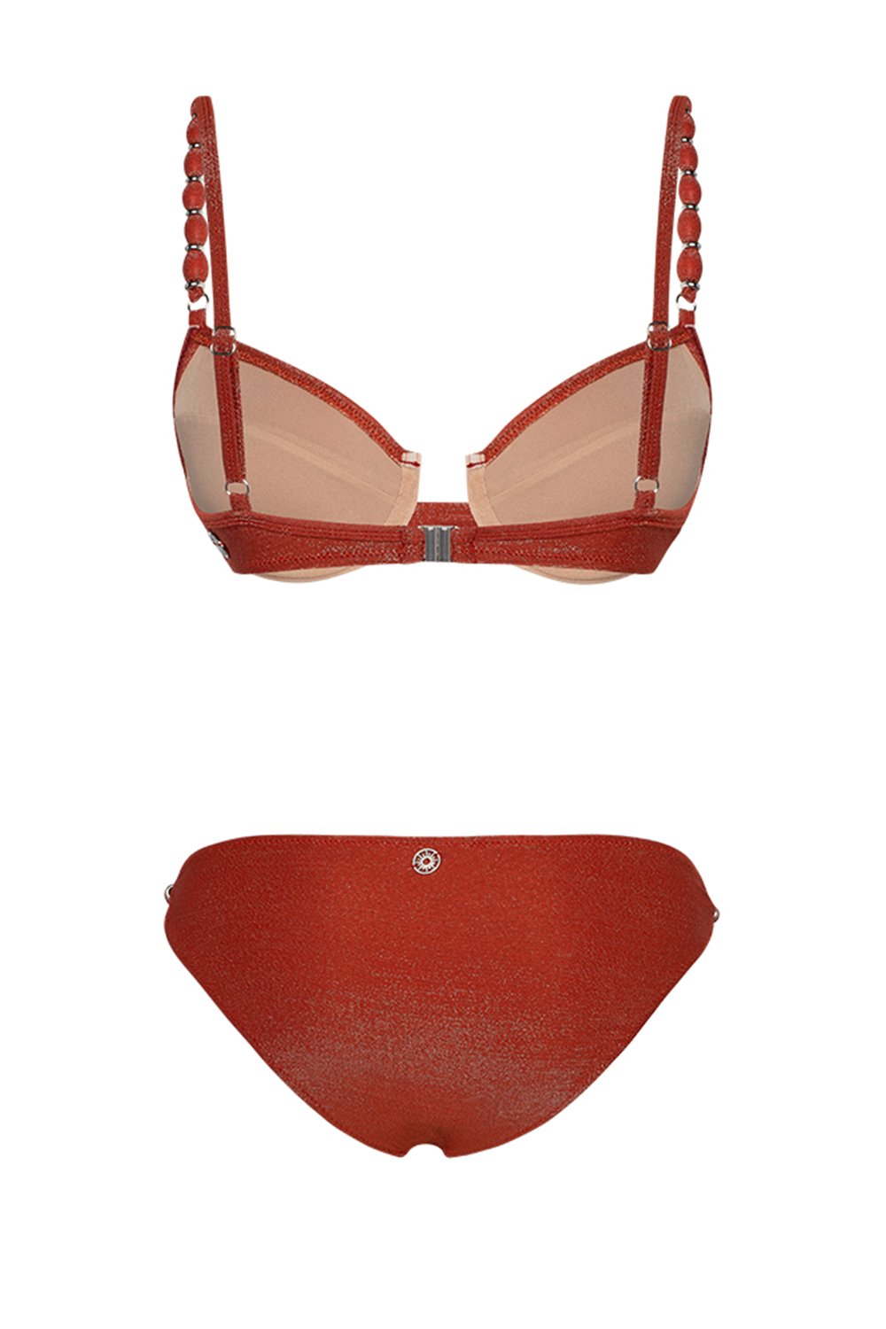 Bonesta-Larzac Ruby Red Boncuklu Balenli Bikini Takımı-Bikini & Mayo-5-milagron.live