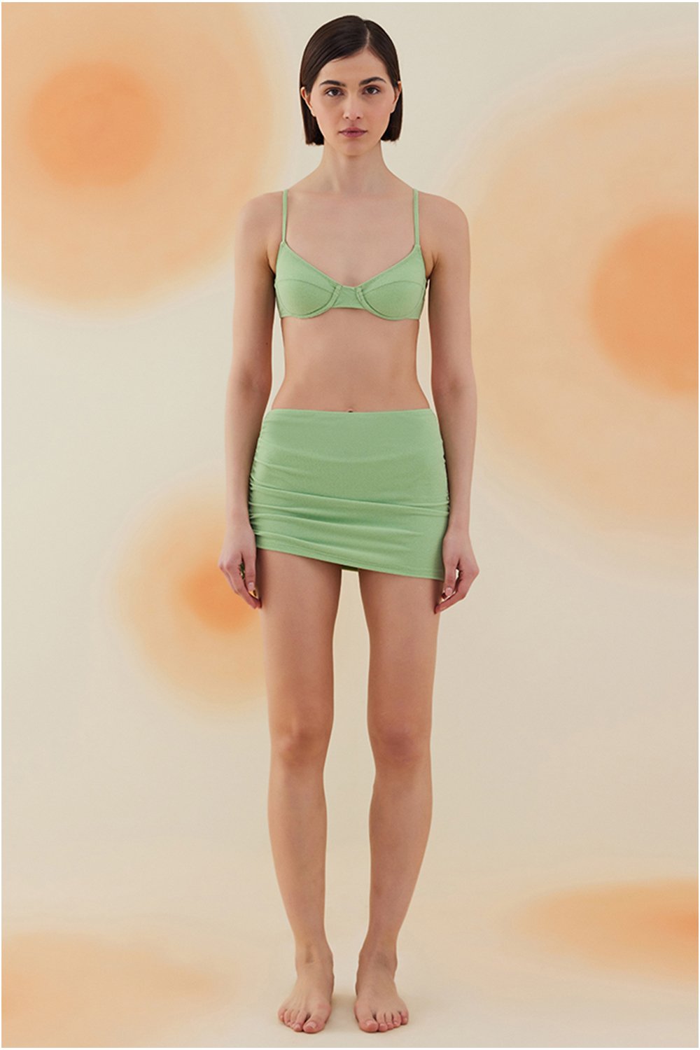 Bonesta-Poppy Pistachio Green Terry Pareo Etek-Etek-1-milagron.live