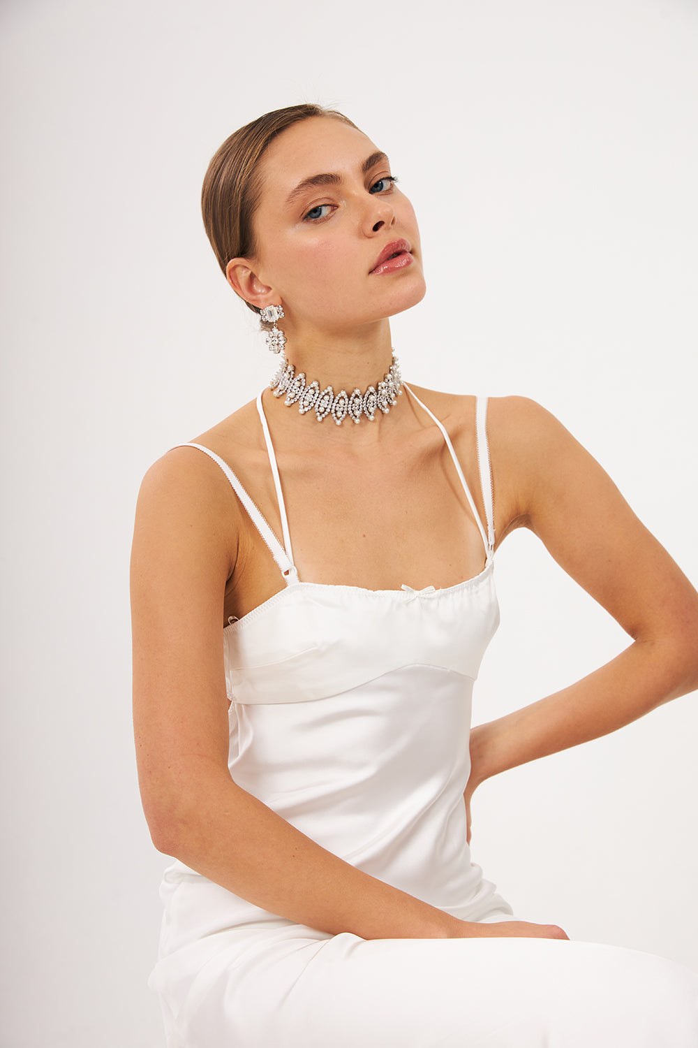 Bonette-Dentelle Choker Masterpiece-Kolye-2-milagron.live