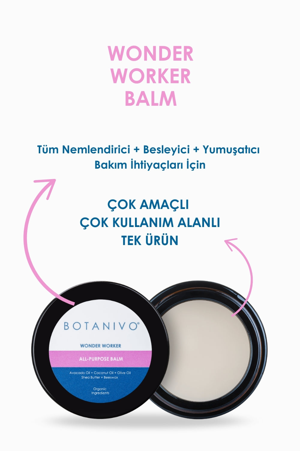 Botanivo-Botanivo Botani - Love Set | Tamanu, Kaş, Dudak, Tırnak, Wonder, El, Ayak | 7'li | Organik İçerikli-Cilt Bakım Setleri-6-milagron.live