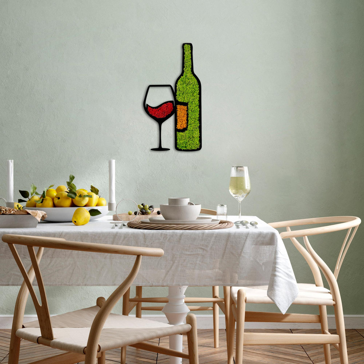 Yns-029 Dekoratif Yosun Duvar Tablosu