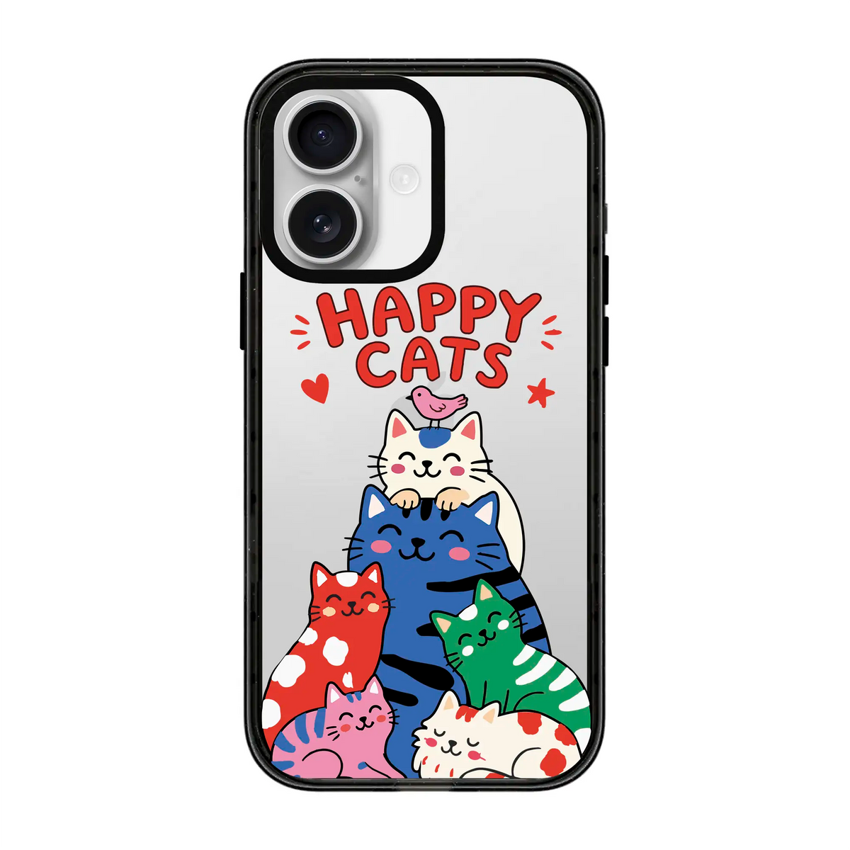 Happy Cats-Power Kılıf - Iphone 16E