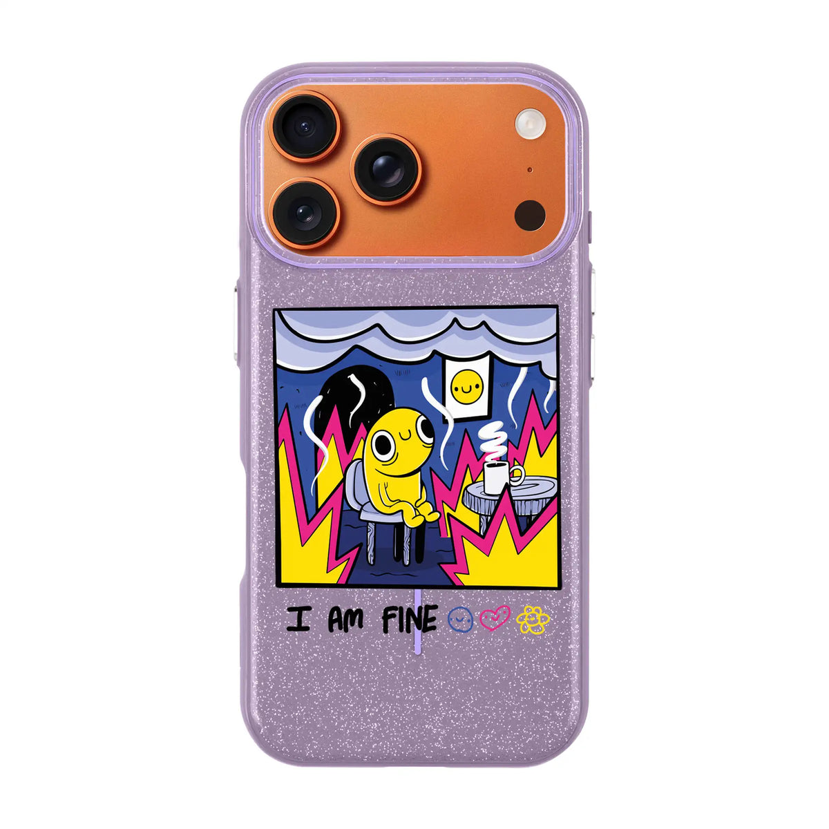I Am Fine-Radiant Kılıf Magsafe Özellikli - Iphone 17