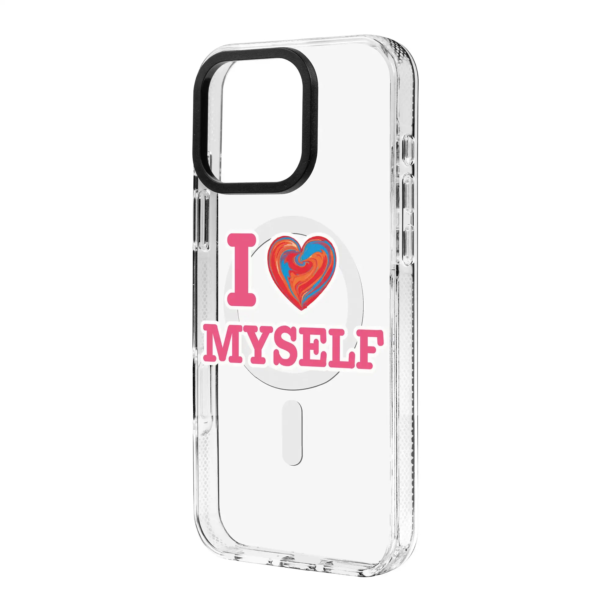 I Love Myself-Clear Kılıf Magsafe Özellikli - Iphone 17E