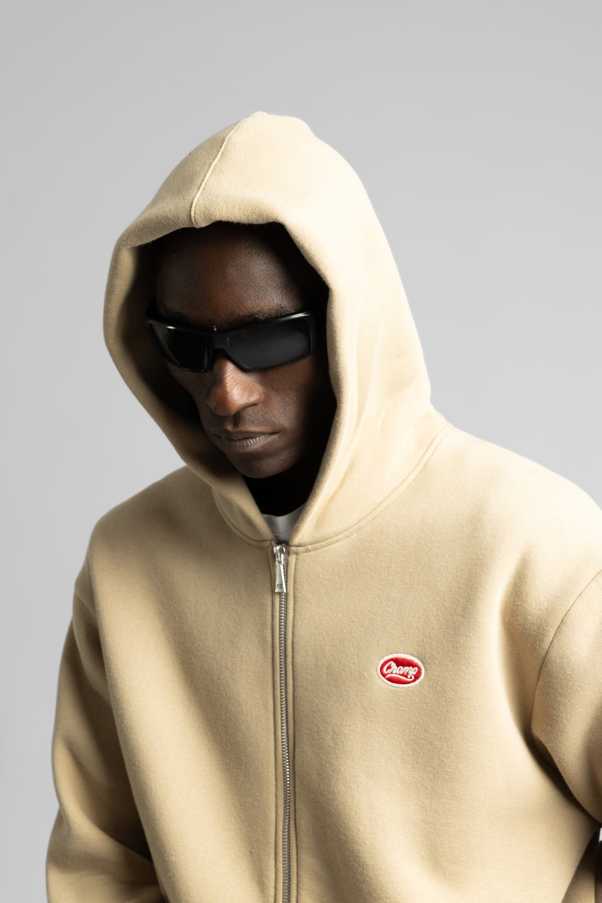 Catch-Champ Kapüşonlu Fermuarlı Sweatshirt-Sweatshirts & Hoodies-10-milagron.live