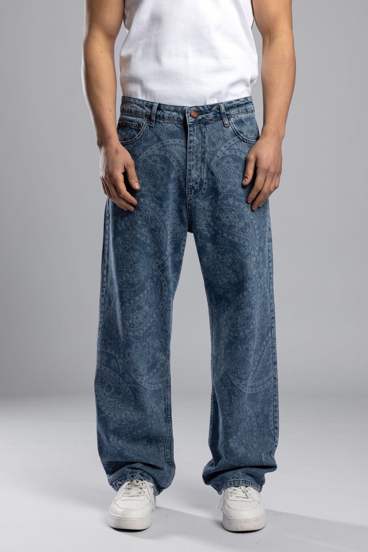 Catch-Paisley Desenli Baggy Jean-Jean-1-milagron.live