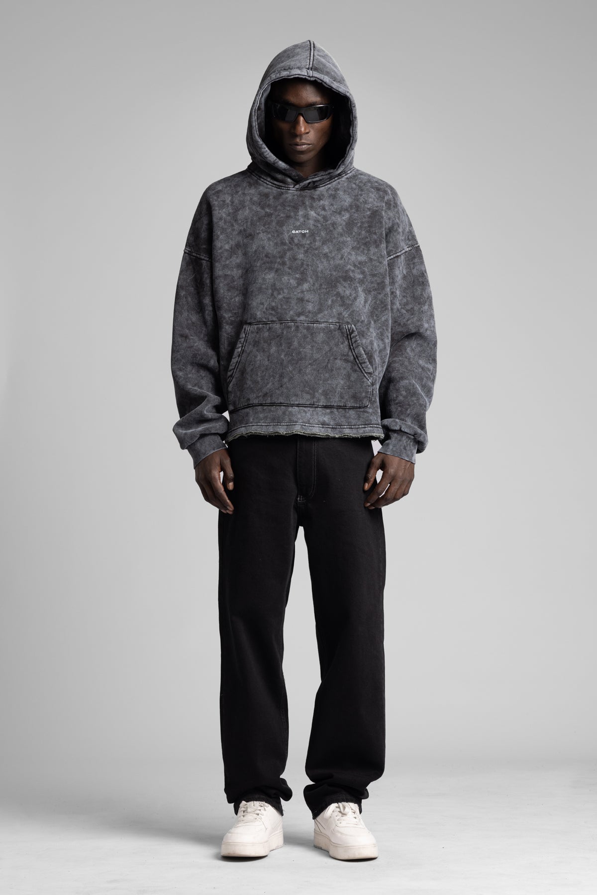 Catch-Yıkamalı Kapüşonlu Sweatshirt-Sweatshirt-5-milagron.live