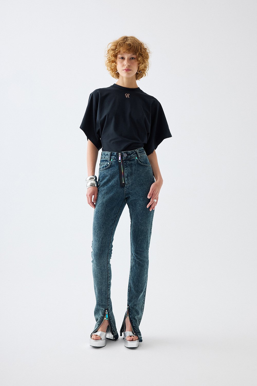 Certain-Dani Tee Black-T-Shirts-2-milagron.live