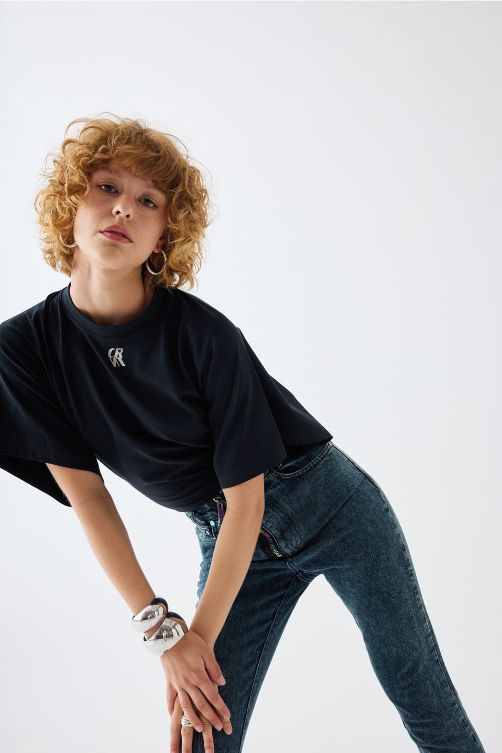 Certain-Dani Tee Black-T-Shirts-3-milagron.live
