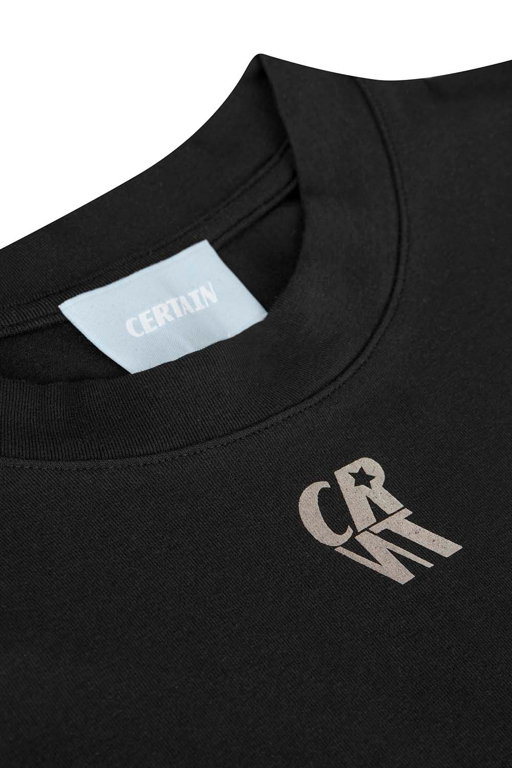 Certain-Dani Tee Black-T-Shirts-6-milagron.live