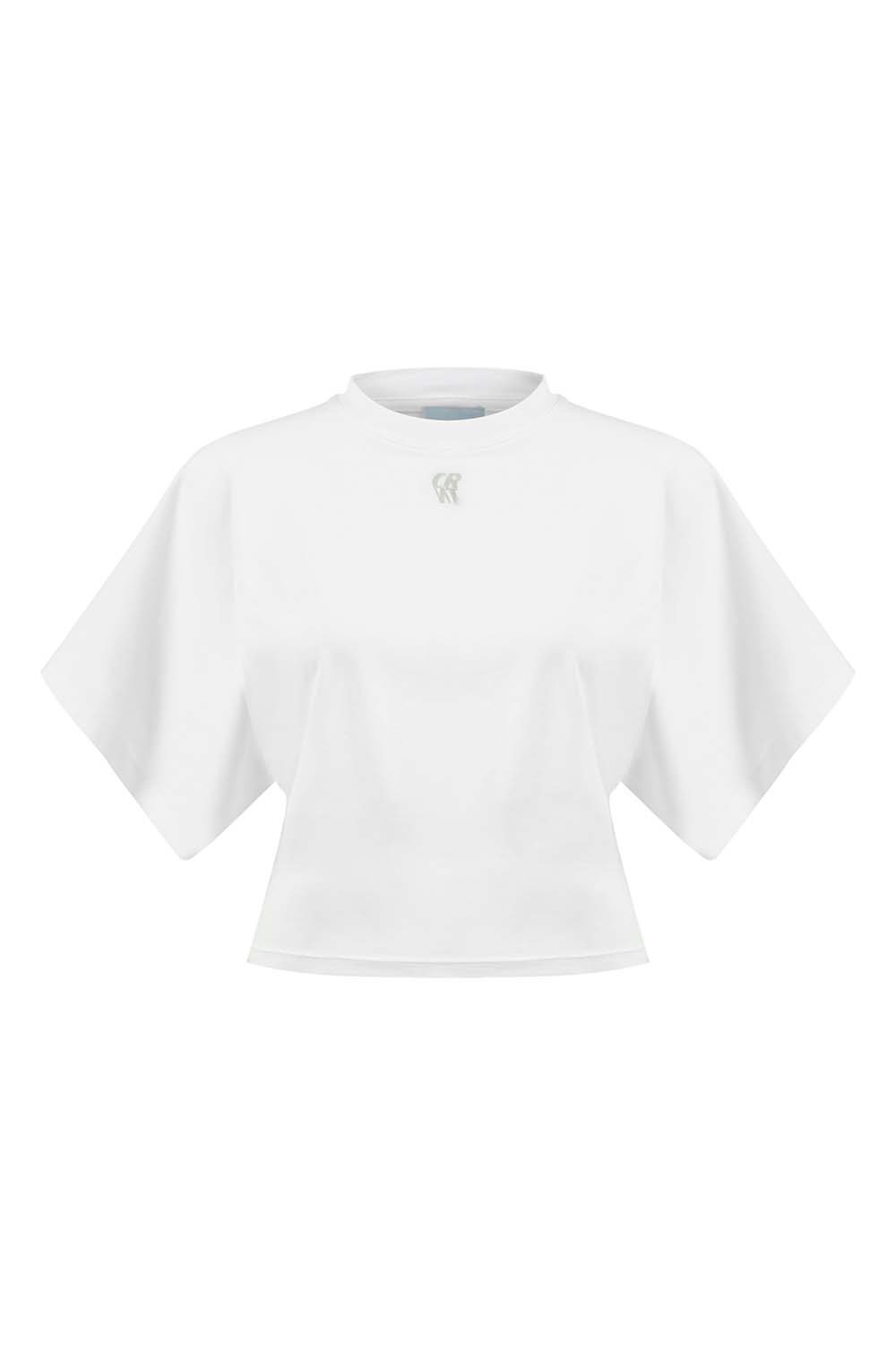 Certain-Dani Tee White-T-Shirts-1-milagron.live