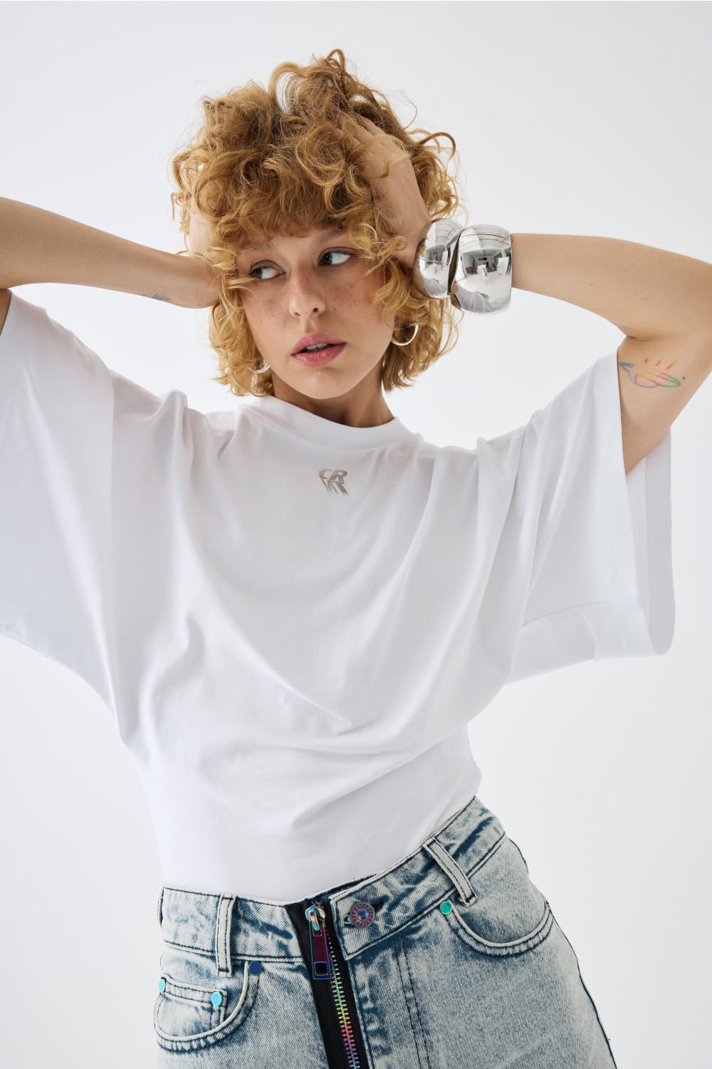 Certain-Dani Tee White-T-Shirts-3-milagron.live