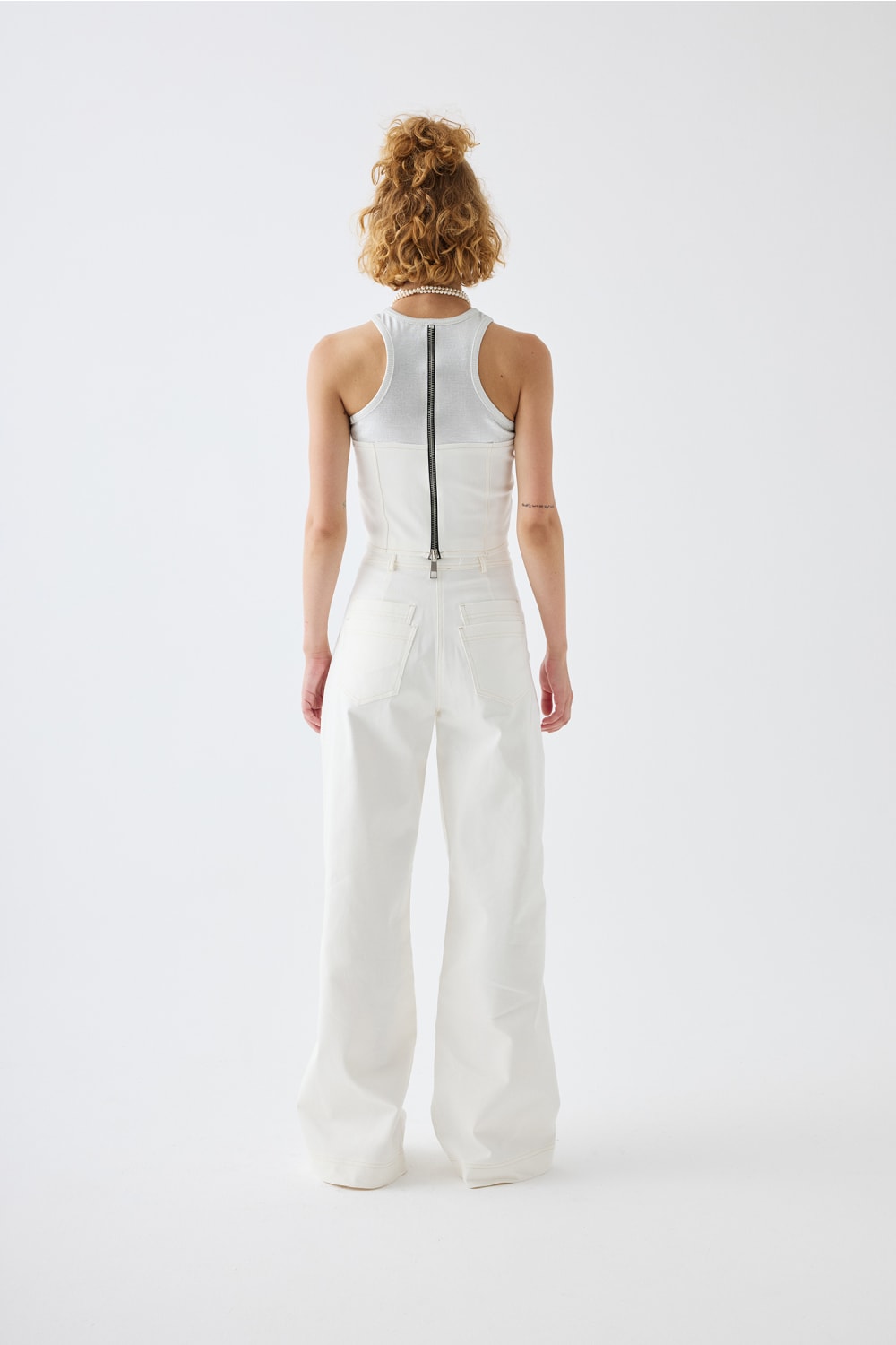 Certain-Summer Corset Silver-Top-4-milagron.live