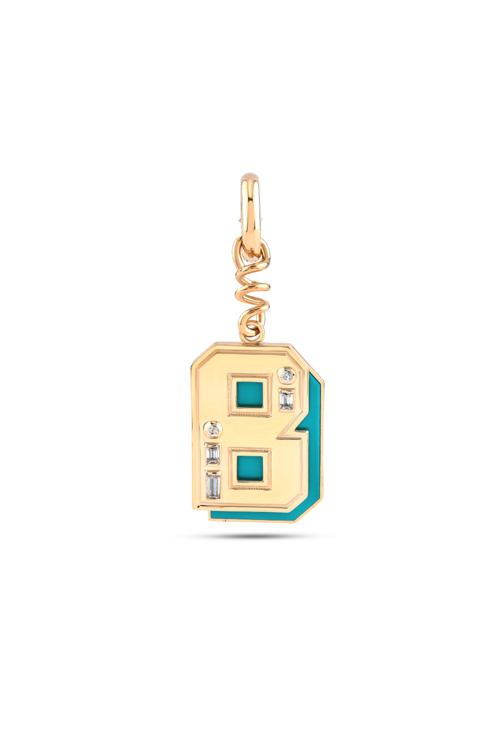 Say It Letter Charm- B - 0