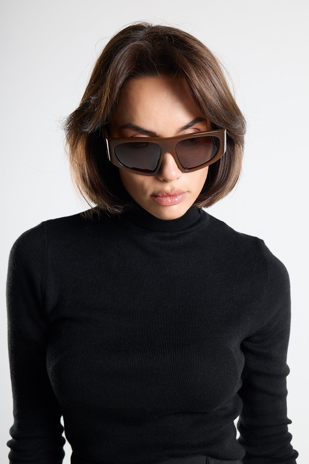 Christina's Storm-Black Roll Neck Jumper-T-Shirts-3-milagron.live