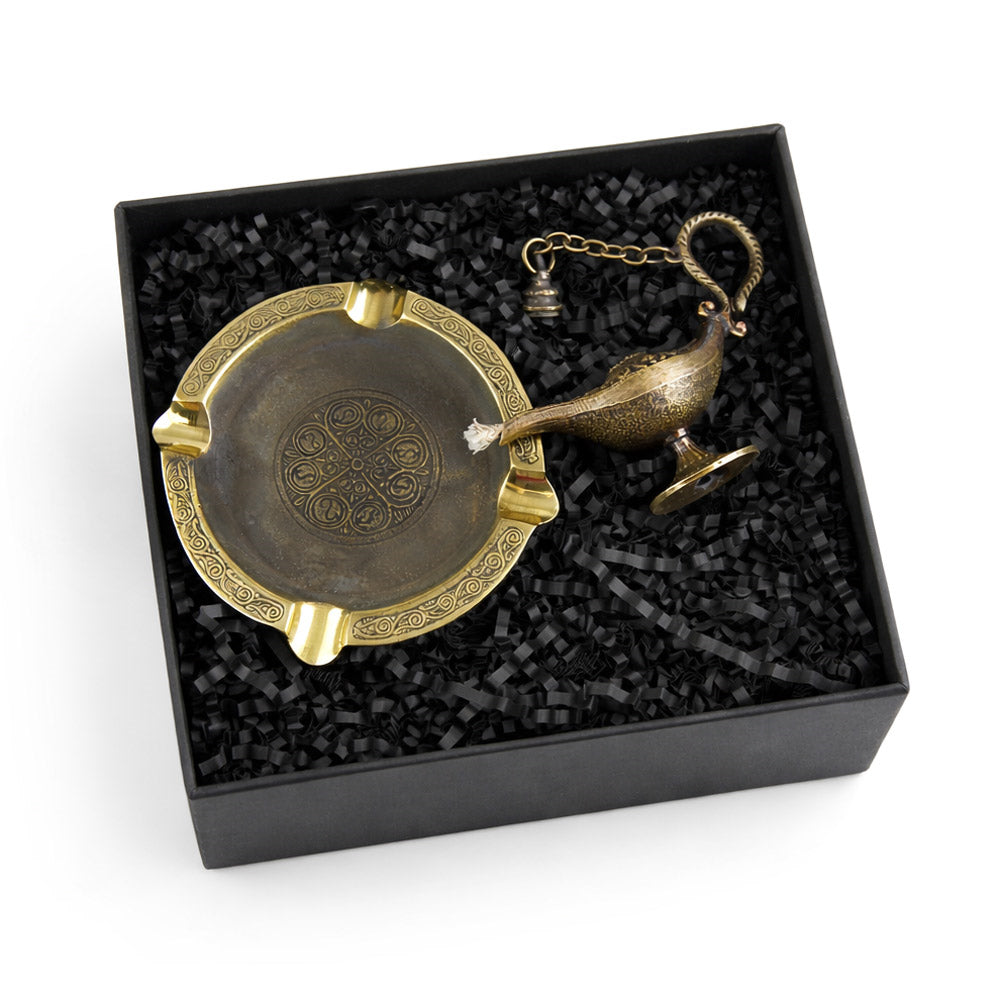 Box Antique Puro Küllüğü & Alaaddin Çakmak Hediye Seti