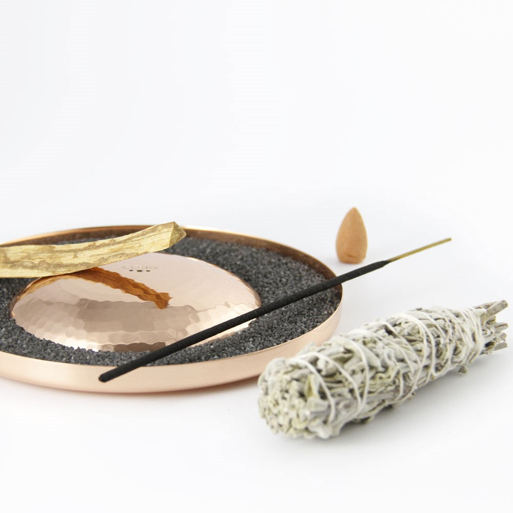 Coho Objet-Coho Box Artisan Göbeklitepe Bakır Tütsülük & 3 Palo Santo & Adaçayı Hediye Seti-Hediye Setleri-2-milagron.live