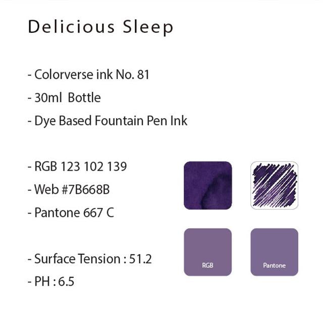 Colorverse-Coloverse No.81 Delicious Sleep Mürekkep-Mürekkep-2-milagron.live