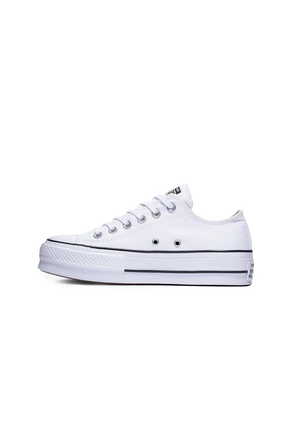 Converse-Canvas Platform Chuck Taylor All Star White/Black/White-Sneakers-5-milagron.live