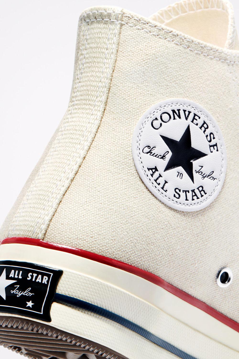 Converse-Chuck 70 Classic High Top Parchment/Garnet/Egret-Sneakers-6-milagron.live