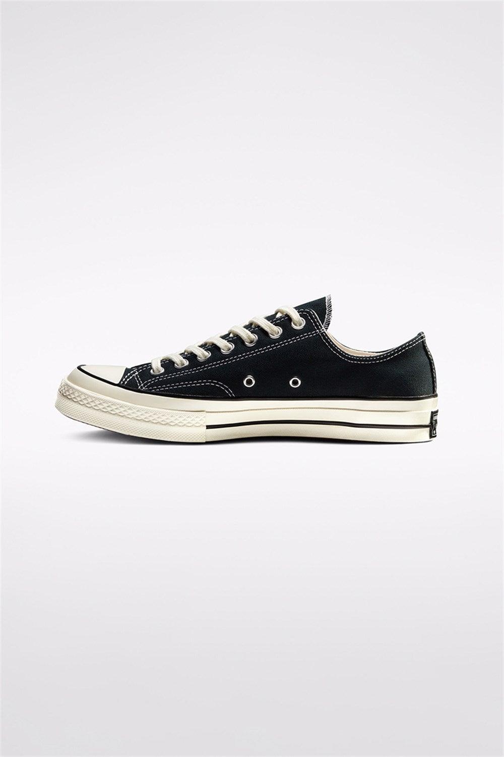 Converse-Chuck 70 Classic Low Top Black/Black/Egret-Sneakers-3-milagron.live