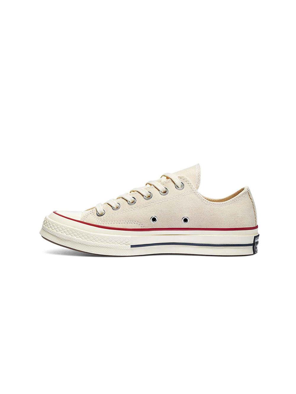 Converse-Chuck 70 Classic Low Top Parchment/Garnet/Egret-Sneakers-2-milagron.live