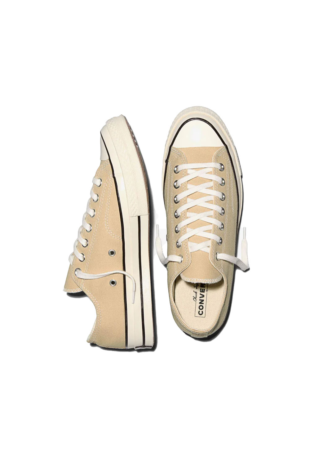 Converse-Chuck 70 Hay Day / Egret / Black Sneakers Bej Sneakers-Sneakers-5-milagron.live