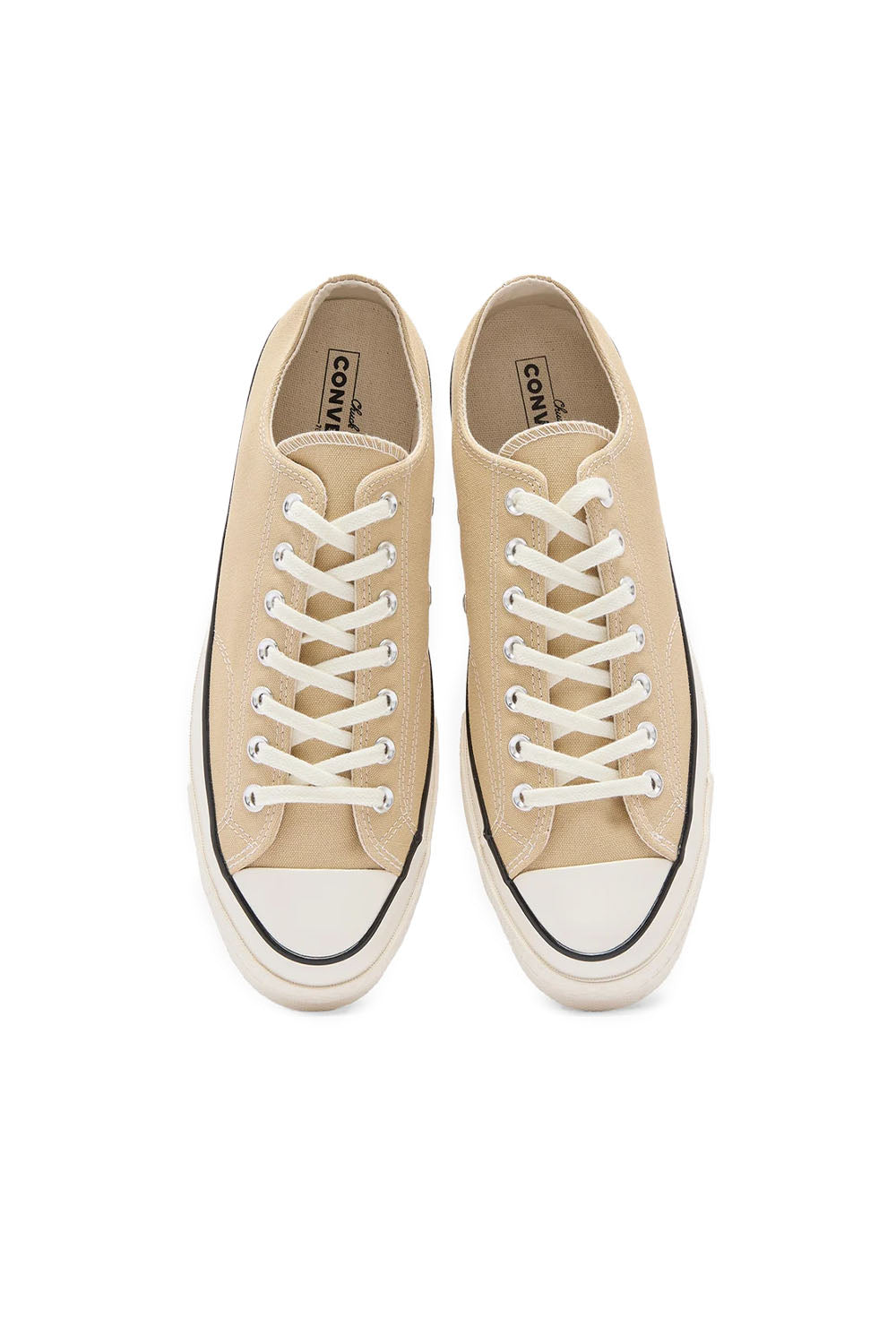 Converse-Chuck 70 Hay Day / Egret / Black Sneakers Bej Sneakers-Sneakers-6-milagron.live