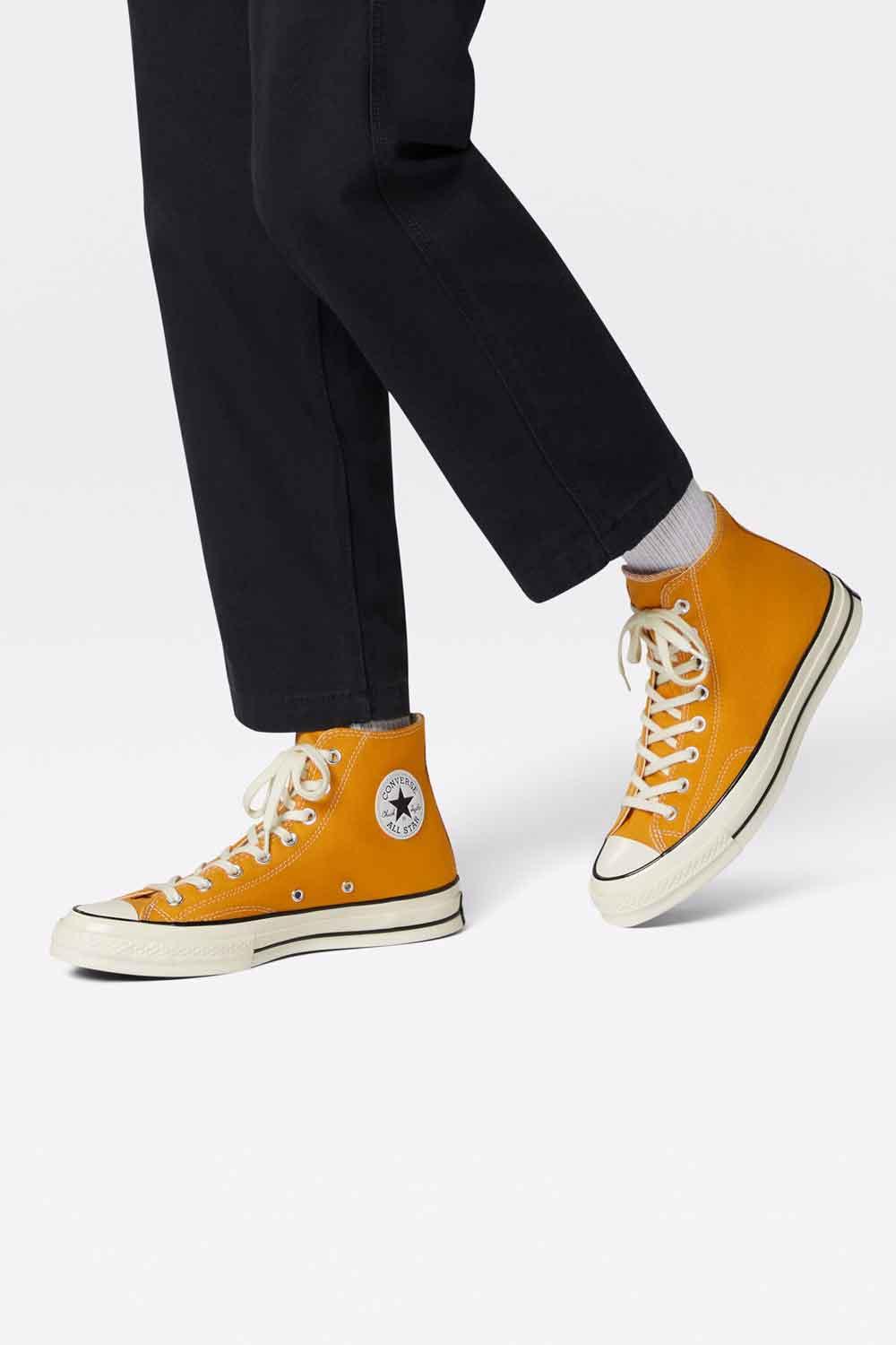 Converse-Chuck 70 Hi Sunflower-Sneakers-2-milagron.live