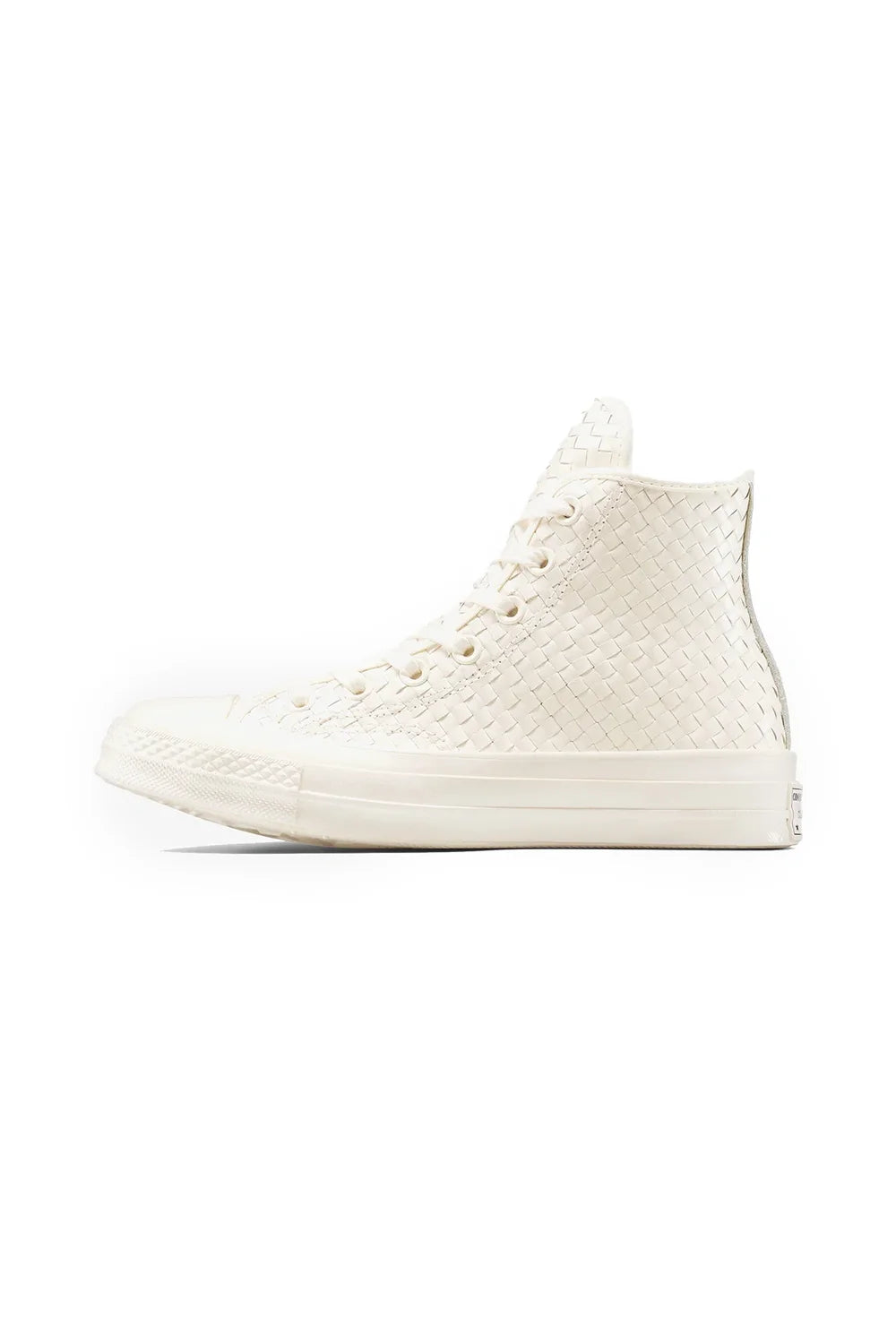 Converse-Chuck 70 Kadın Deri Örgülü Krem Sneaker-Sneakers-6-milagron.live