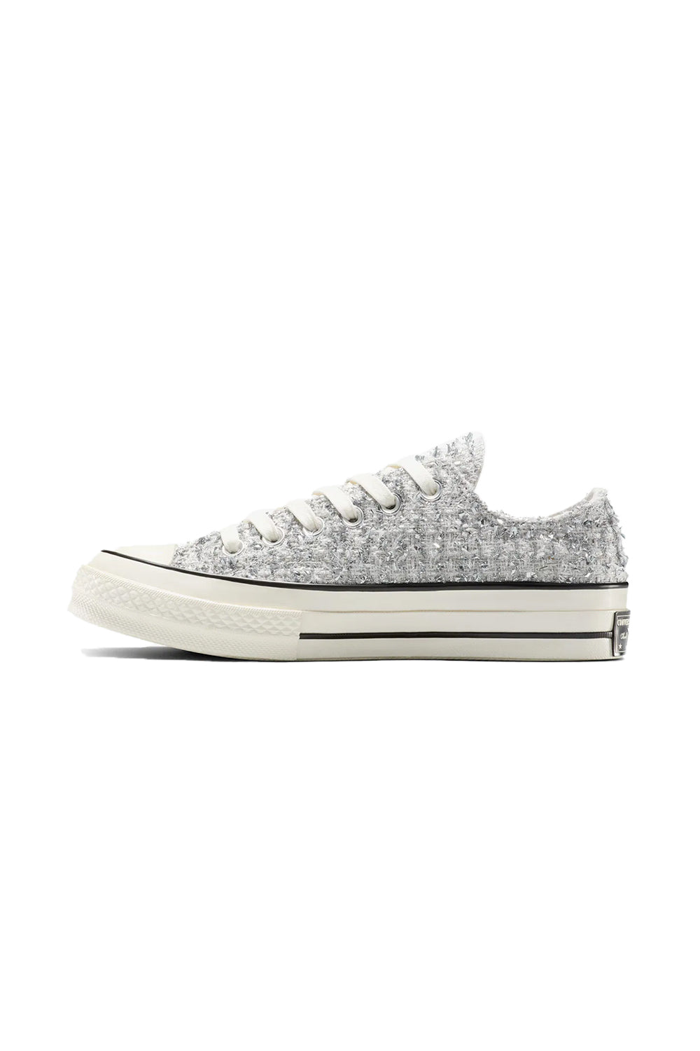 Converse-Chuck 70 Kadın Sparkle Silver Kadın Sneaker-Sneakers-3-milagron.live