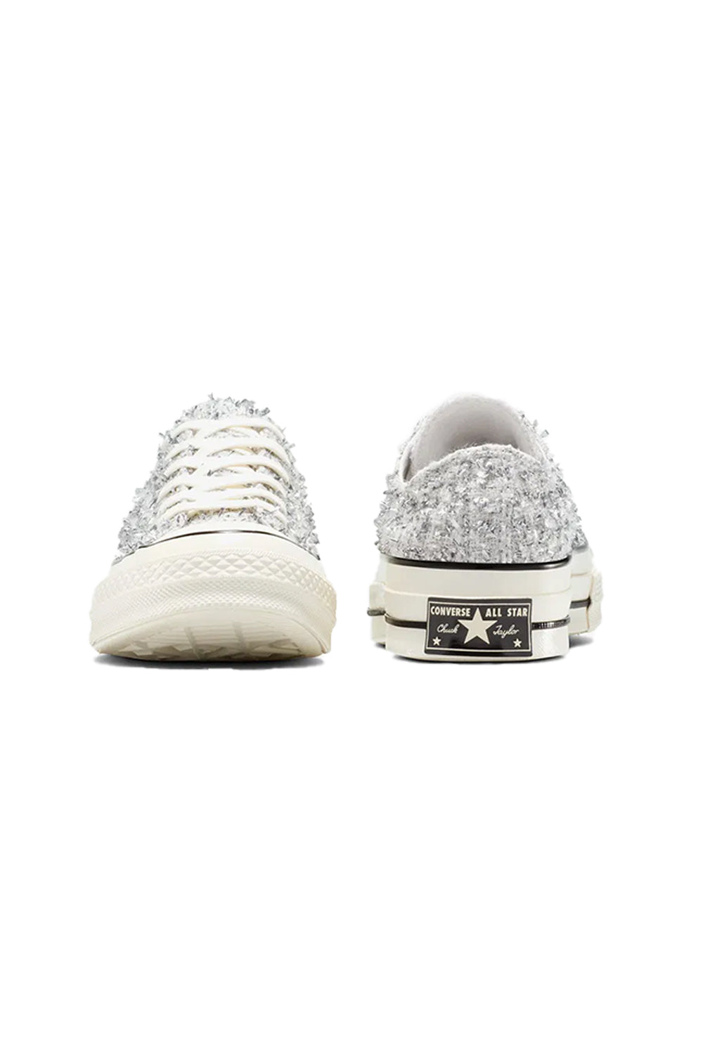 Converse-Chuck 70 Kadın Sparkle Silver Kadın Sneaker-Sneakers-4-milagron.live