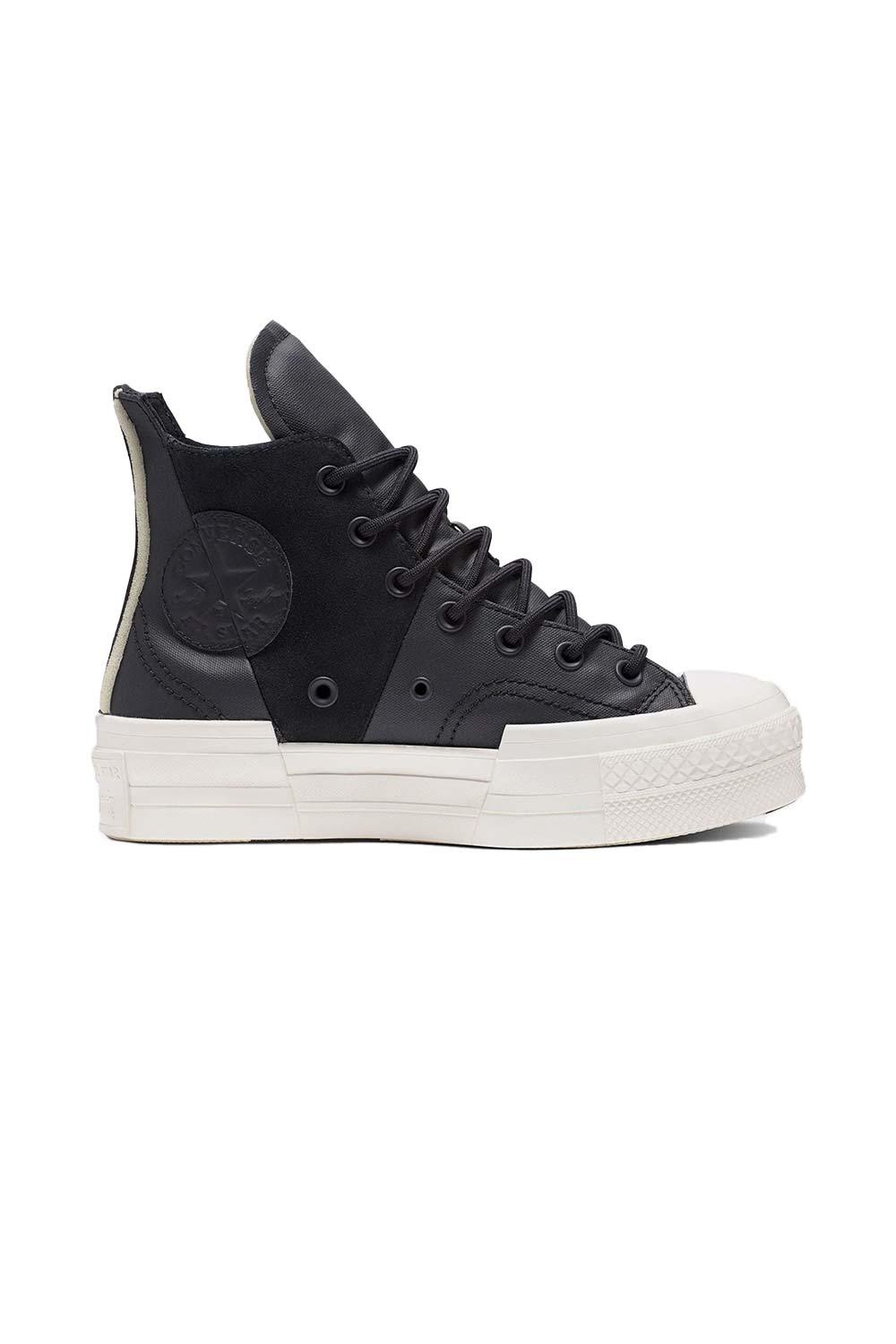 Converse-Chuck 70 Plus Mixed Material Black-Sneakers-1-milagron.live