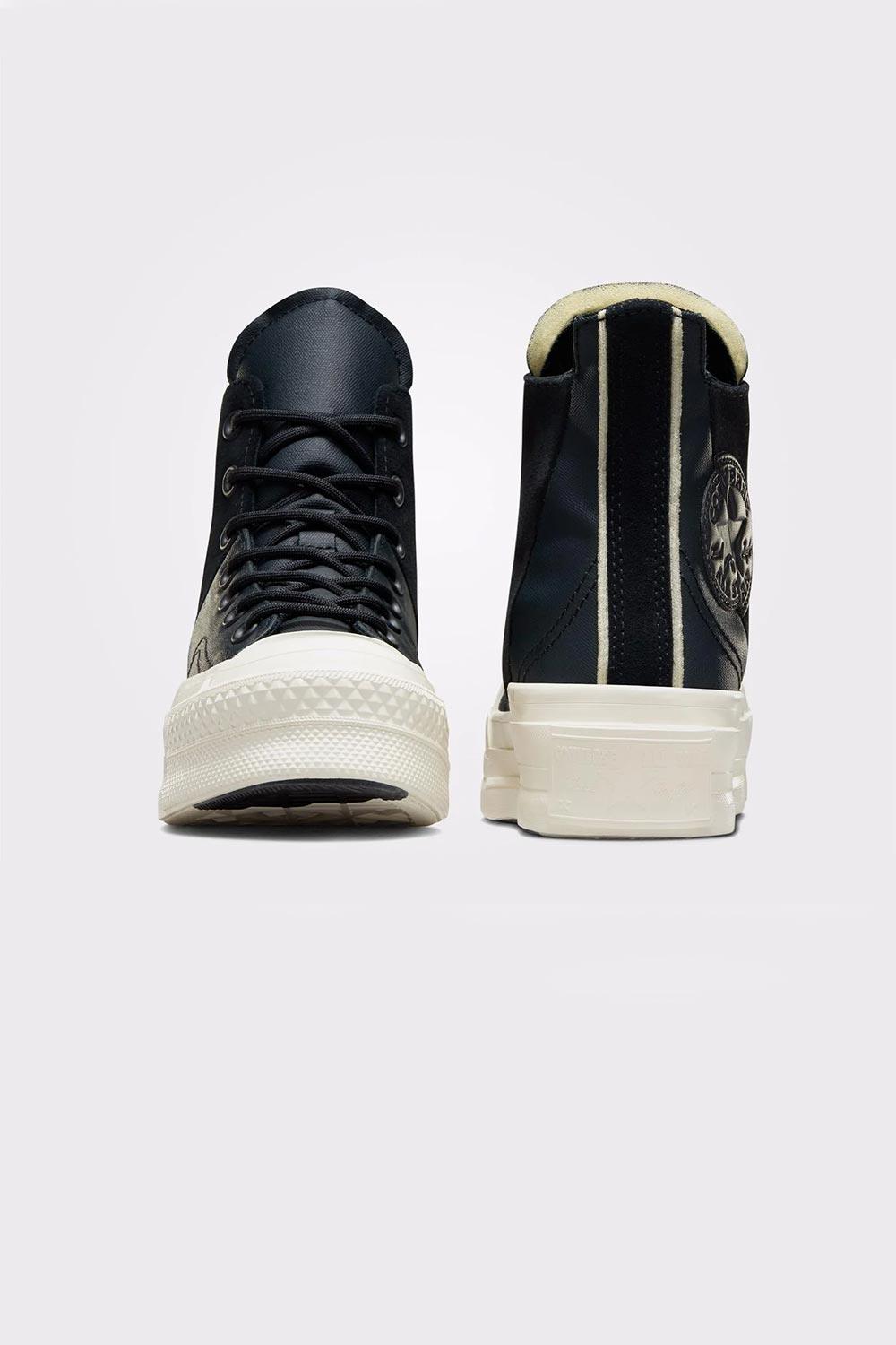 Converse-Chuck 70 Plus Mixed Material Black-Sneakers-4-milagron.live