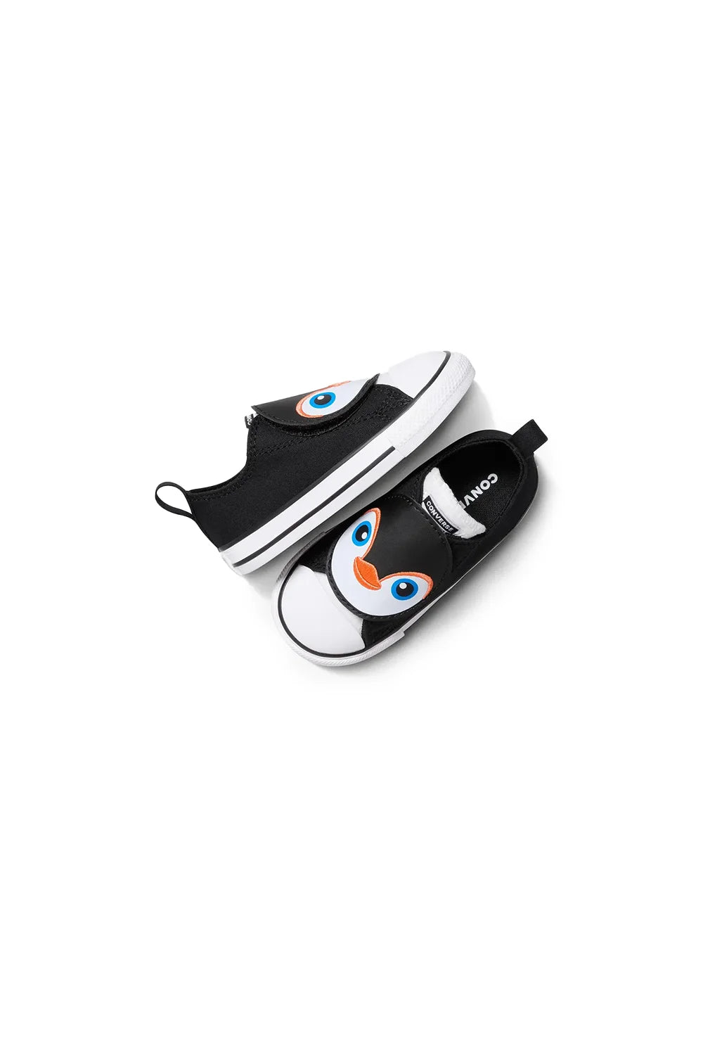 Converse-Chuck Taylor All Star Cırtlı Bebek Siyah Sneaker-Sneakers-5-milagron.live