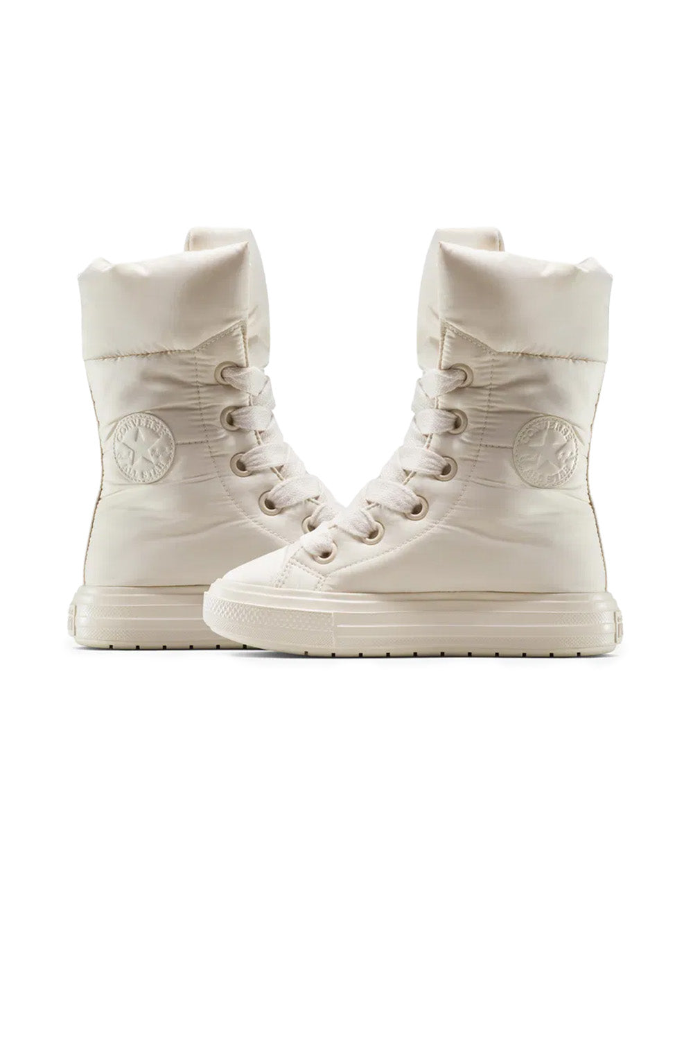 Converse-Chuck Taylor All Star Elements Kadın Elyaf Dolgulu Bej Uzun Bot-Bot-6-milagron.live