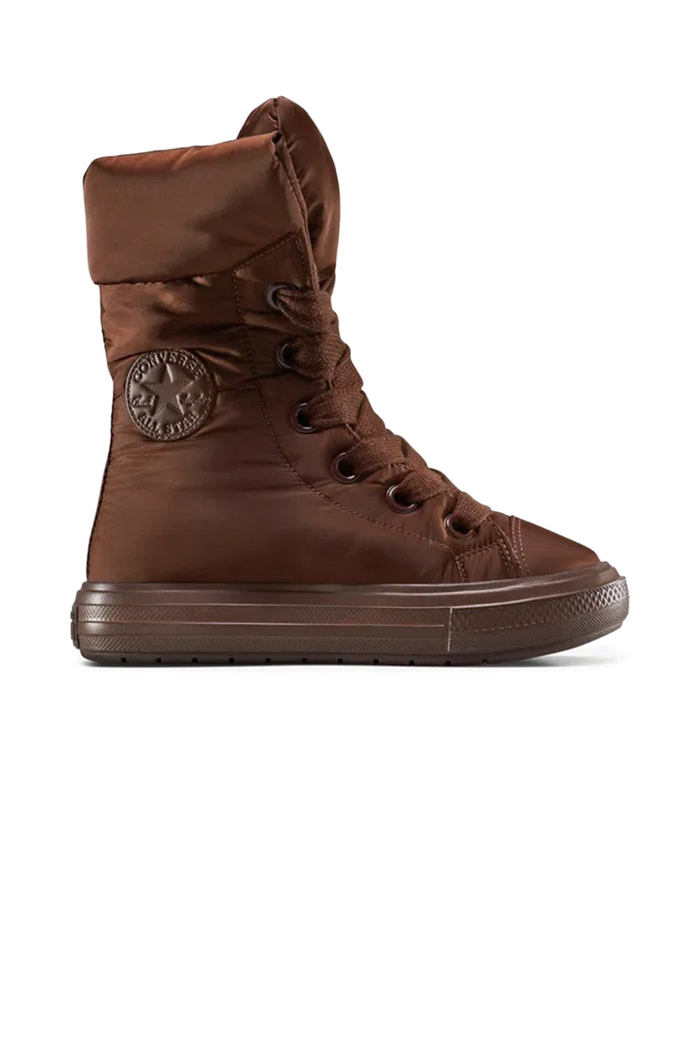 Converse-Chuck Taylor All Star Elements Kadın Elyaf Dolgulu Kahverengi Uzun Bot-Bot-1-milagron.live