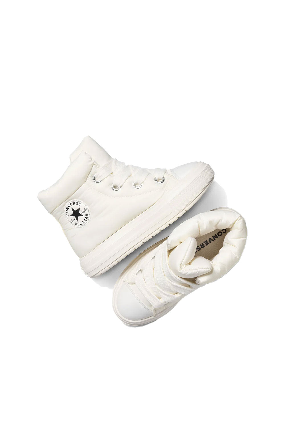 Converse-Chuck Taylor All Star Elements Kadın Elyaf Dolgulu Krem Bot-Bot-4-milagron.live