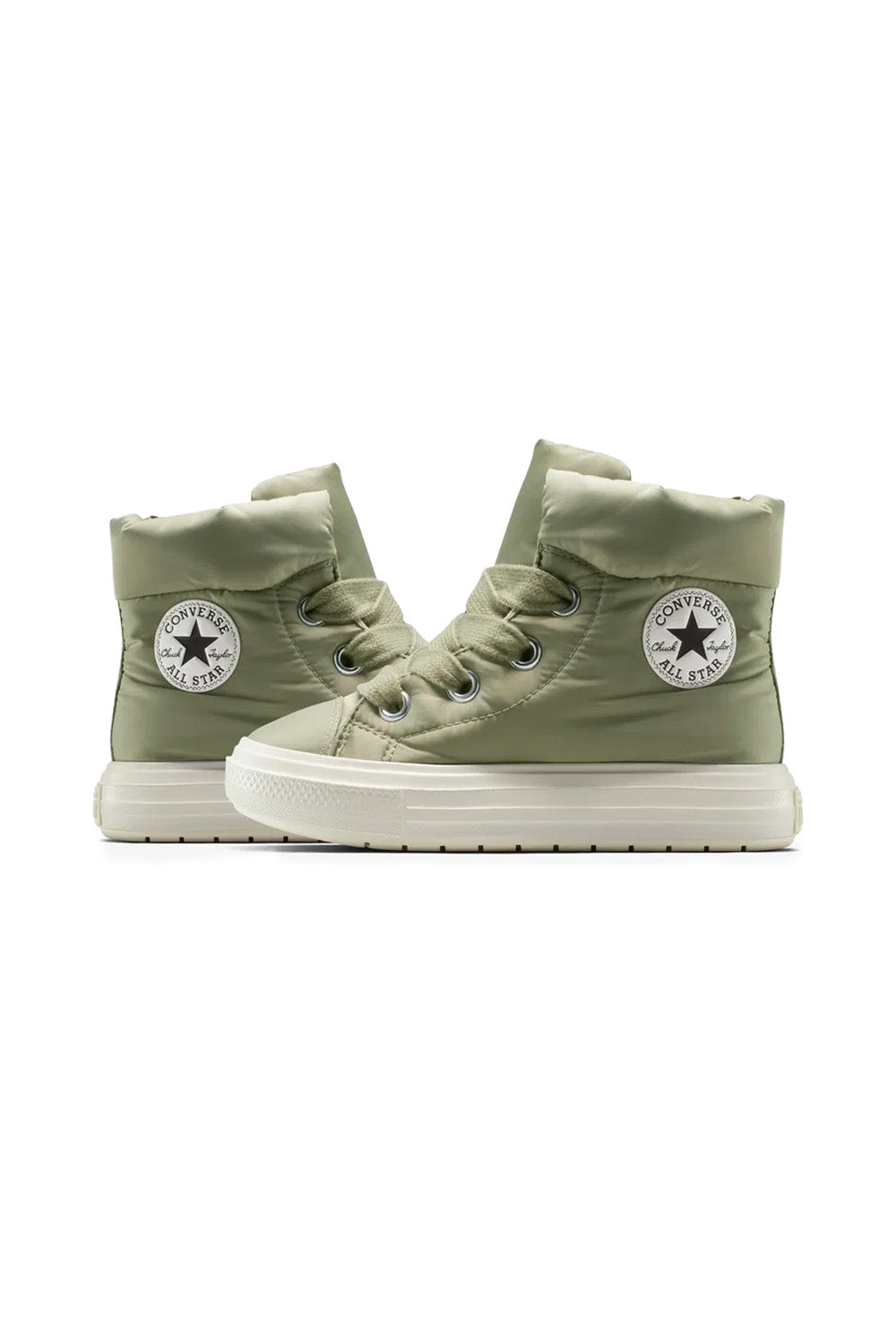 Converse-Chuck Taylor All Star Elements Kadın Elyaf Dolgulu Yeşil Bot-Bot-4-milagron.live