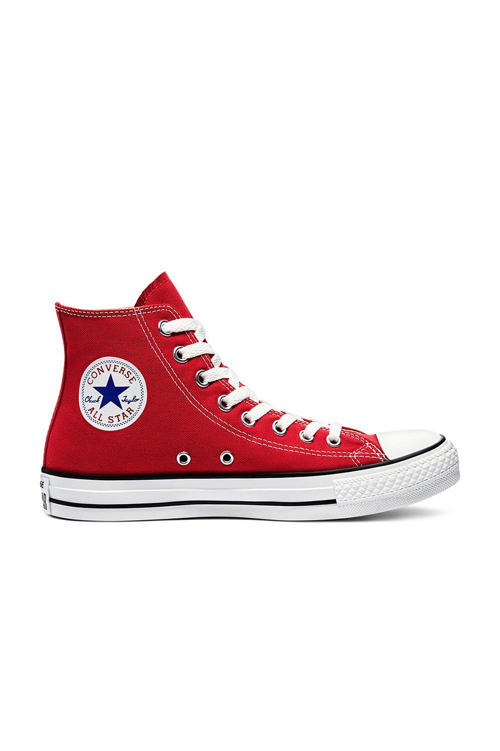 Converse-Chuck Taylor All Star Hi Red-Sneakers-1-milagron.live