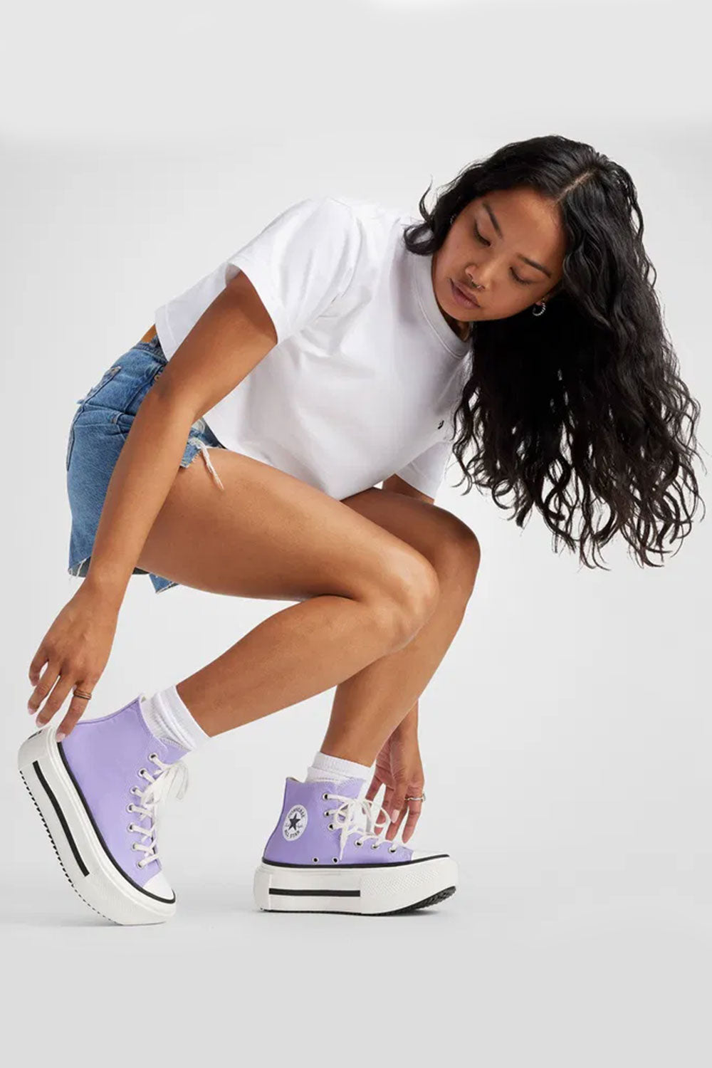 Converse-Chuck Taylor All Star Lift Double Stack Violet Heat-Sneakers-5-milagron.live