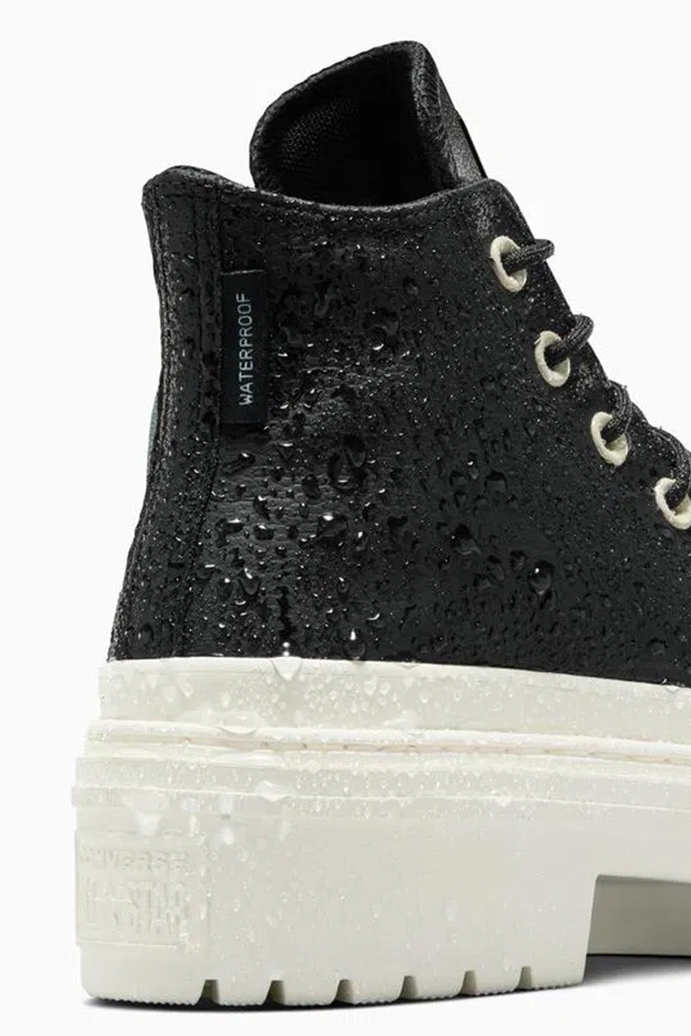 Converse-Chuck Taylor All Star Lugged Heal Platform Siyah Kadın Deri Bot-Bot-4-milagron.live