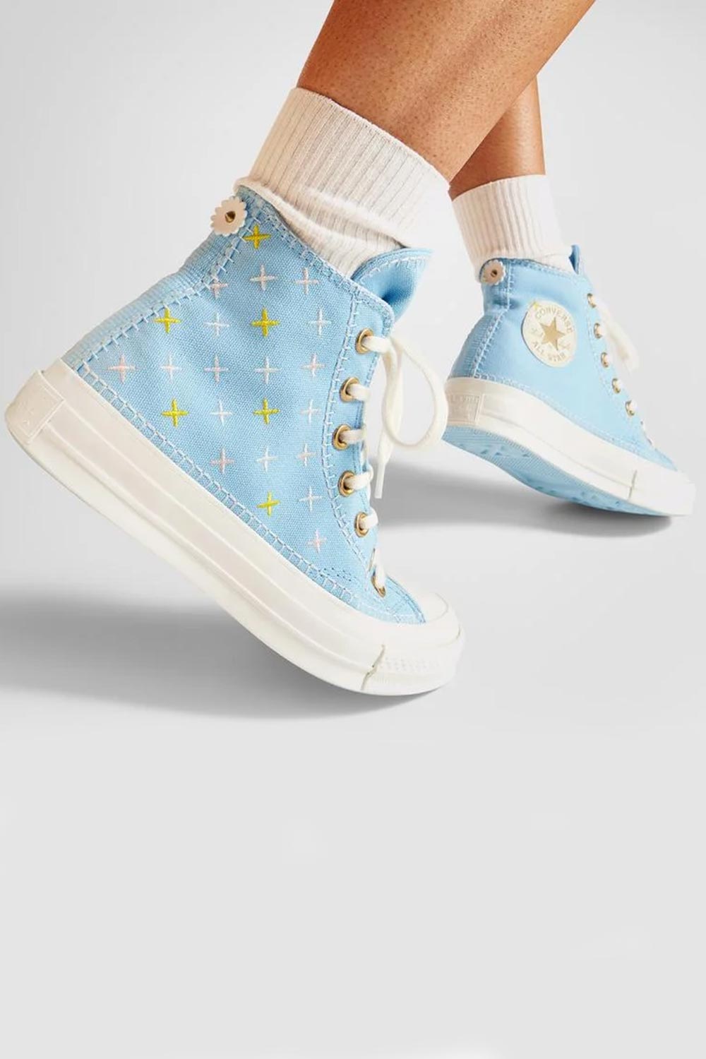 Converse-Chuck Taylor True Sky/Egret/Gold-Sneakers-3-milagron.live